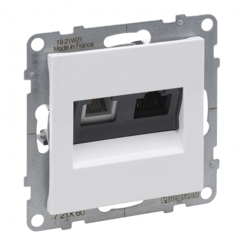 LEGRAND - SU:B-GN.RJ11+RJ45/KAT6 UTP - 721160