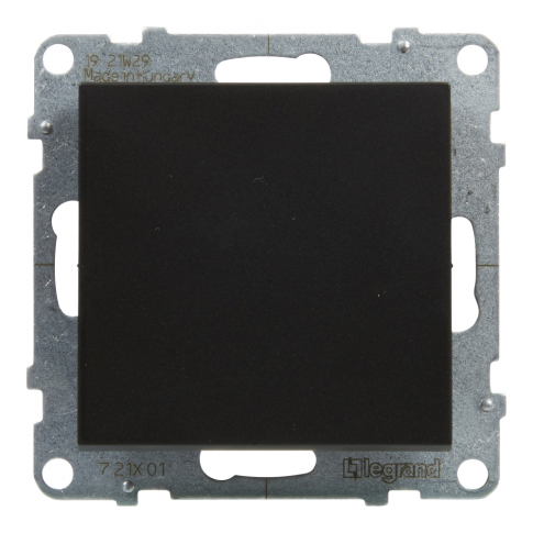 LEGRAND - ŁĄCZNIK POJEDYNCZY 10 AX 250V ZACISKI AUTOMATYCZNE CZARNY SUNO - 721401