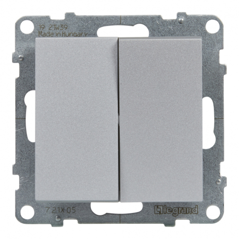 LEGRAND - ŁĄCZNIK ŚWIECZNIKOWY - 10 AX - 250 V~ - ZACISKI AUTOMATYCZNE ALUMINIUM SUNO - 721305