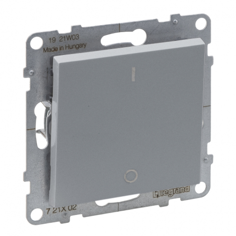 LEGRAND - ŁĄCZNIK DWUBIEGUNOWY - 10 AX - 250 V~ - ZACISKI ŚRUBOWE   ALUMINIUM SUNO - 721302
