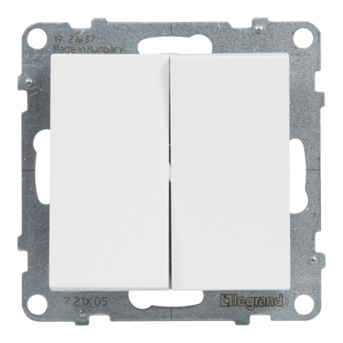 LEGRAND - ŁĄCZNIK ŚWIECZNIKOWY 10 AX 250V ZACISKI AUTOMATYCZNE BIAŁY SUNO - 721105