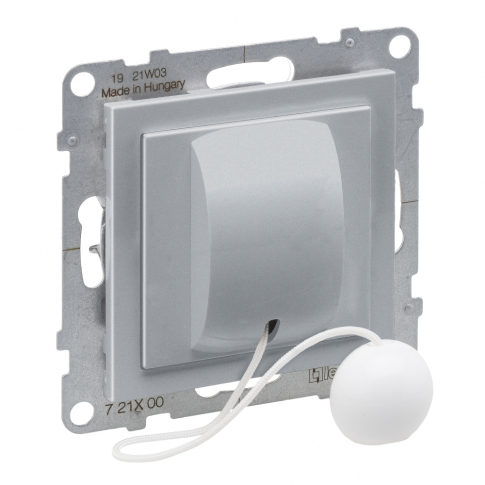 LEGRAND - PRZYCISK PRZEŁĄCZNY CIĘGNOWY NO/NC - 6 A - 250 V~ - ZACISKI AUTOMATYCZNE  ALUMINIUM SUNO - 721300