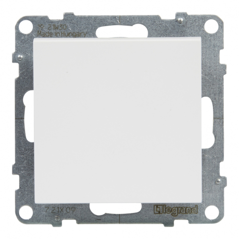LEGRAND - PRZYCISK POJEDYNCZY 6 A 250V ZACISKI AUTOMATYCZNE BIAŁY SUNO - 721109