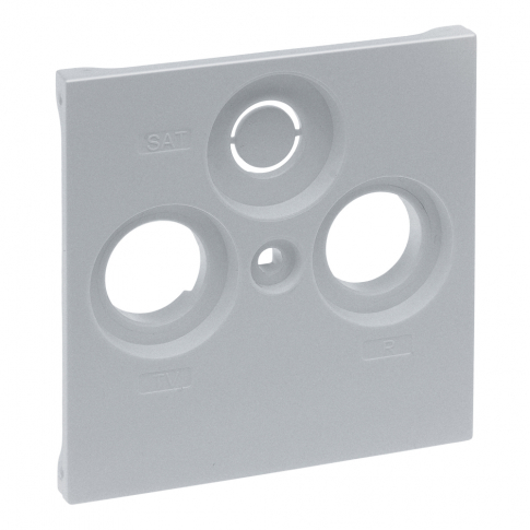 LEGRAND - PLAKIETKA TV-R-SAT 30MM ALUMINIUM SUNO - 721374