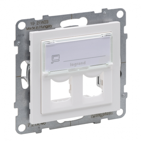 LEGRAND - ADAPTER SYSTIMAX PODWÓJNY  BIAŁY SUNO - 721146