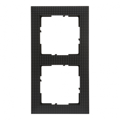 LEGRAND - RAMKA - 2X WZORZYSTA CZERŃ  SUNO - 721572