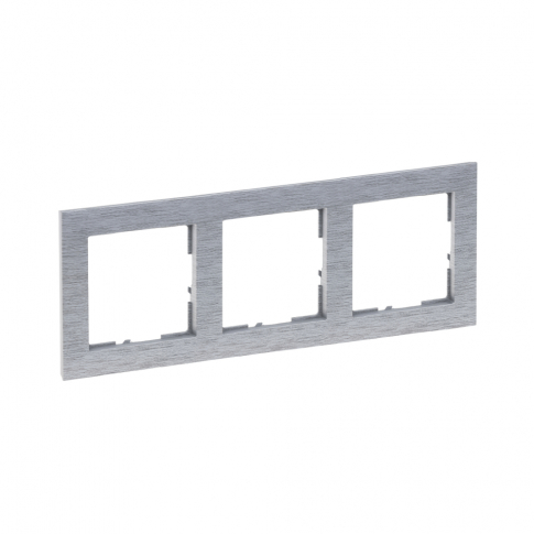 LEGRAND - RAMKA - 3X ALUMINIUM SZCZOTKOWANE SUNO - 721563