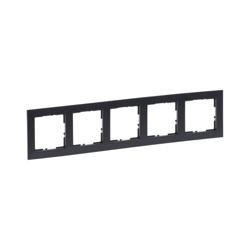 LEGRAND - RAMKA - 5X CIEMNOSZARY SUNO - 721555