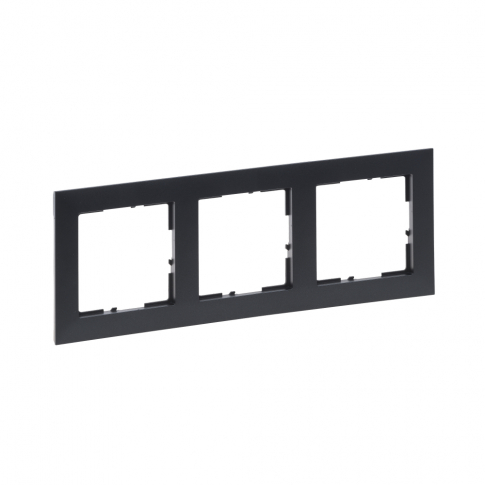 LEGRAND - RAMKA - 3X CIEMNOSZARY SUNO - 721553
