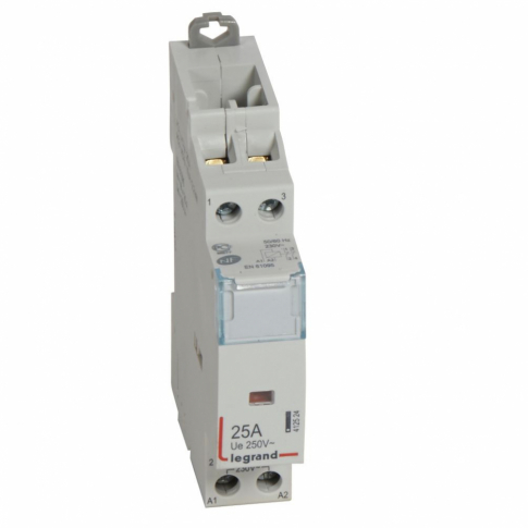 LEGRAND - STYCZNIK MODUŁOWY 25A AC1 2 BIEGUNY 2NC STEROWANIE 230V AC SM425 - 412524