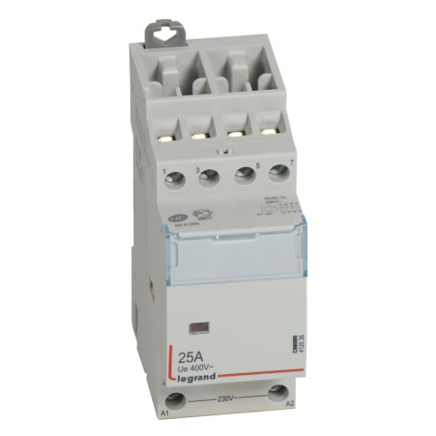 LEGRAND - STYCZNIK MODUŁOWY 25A AC1 4 BIEGUNY 4NC STEROWANIE 230V AC SM425 - 412536