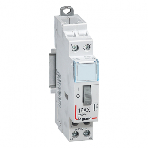 LEGRAND - PRZEKAŹNIK 16A STYK 2NO BISTABILNY 230V AC STYK 1NO - 412412