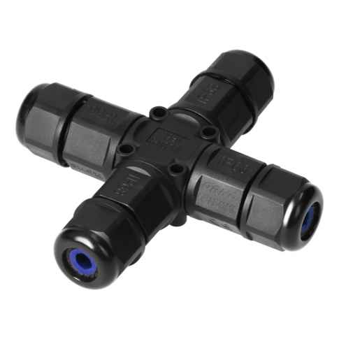 ORNO - Konektor kablowy, rozdzielacz czterokrotny typu-X, IP68, 3x4mm2, 450V/25A - OR-AE-13615