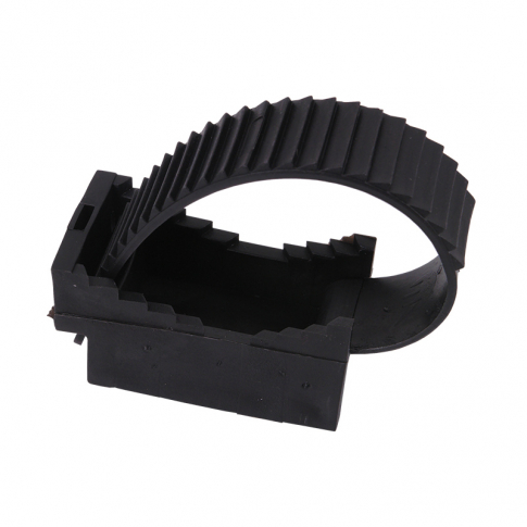 ELEKTROPLAST OPATÓWEK - UCHWYT PASKOWY UP-30 14-30X80MM CZARNY UV /100SZT/ - 12.12
