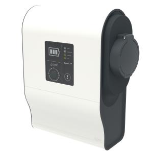 LEGRAND - STACJA ŁADOWANIA POJAZDÓW ELEKTRYCZNYCH, 3F, 22KW, MODE 3, IP44, IK08, Z ZABEZPIECZENIEM 6MA DC - 058002