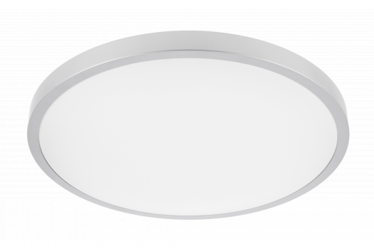 GTV - PLAFONIERA LED IP54 32W 2560lm 4000K NW 400mm SREBRNA ATOL - LD-ATOL32W-NW-02