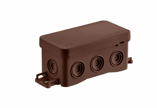 SIMET - PUSZKA NATYNK 45X40X85 NS8 BEZHALOGENOWA IP54 UV BRĄZOWY FASTBOX&HOOK - 35357115