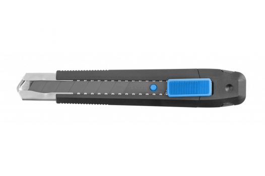 HOGERT - NÓŻ Z OSTRZEM ŁAMANYM 18 MM PLASTIKOWY Z KLIPSEM - HT4C629