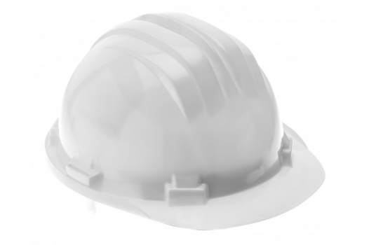 HOGERT - KASK OCHRONNY BIAŁY UNI PRIM  - HT5K180
