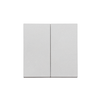 KONTAKT SIMON - Klawisz podwójny do: SW5M, SP2M; Aluminium mat Simon 55 - TKW5/143