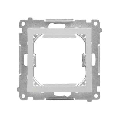 KONTAKT SIMON - Adapter (przejściówka) na osprzęt standardu 45 × 45 mm; Aluminium mat Simon 55 - TA45.01/143