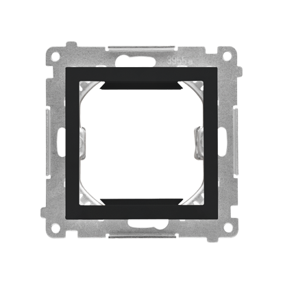 KONTAKT SIMON - Adapter (przejściówka) na osprzęt standardu 45 × 45 mm; Czarny mat Simon 55 - TA45.01/149