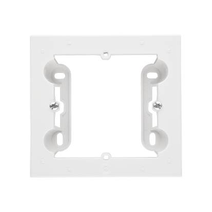 KONTAKT SIMON - Puszka natynkowa 1-krotna do ramek LINE/DUO. Wyokość: 40mm; Biały mat Simon 55 - TPN1/111