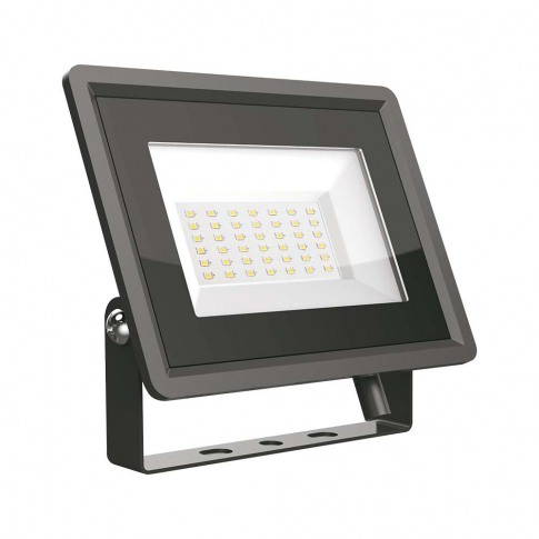 V-TAC - 30W Naświetlacz LED / Seria: F-Class / Barwa:3000K / Obudowa: Czarna - 6743