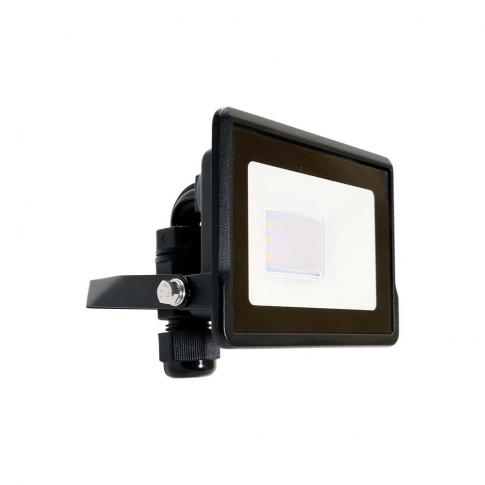V-TAC - 10W Naświetlacz LED SMD z mufą kablową / Chip SAMSUNG / Barwa:4000K / Obudowa: Czarna - 20305
