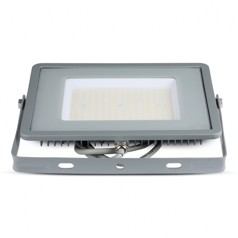 V-TAC - 100W Naświetlacz LED SMD / Chip SAMSUNG / Barwa:4000K / Obudowa: Szara  / Wydajność: 115lm/w - 21770