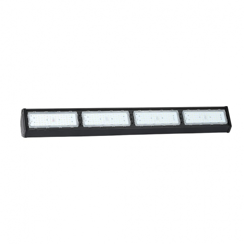 V-TAC - 200W Liniowy HIGHBAY LED / Chip SAMSUNG / Barwa:4000K / Obudowa: Czarna / Wydajność: 120lm/w / Kąt 120' - 21895