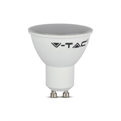 V-TAC - 4.5W GU10 Żarówka LED / Barwa:6000K / Trzonek:GU10 / Kąt 110' - 211687