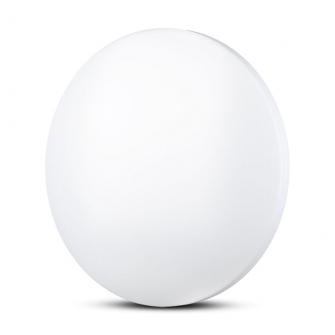 V-TAC - 18W Plafon LED DOME / Średnica: 300 /  Klosz: Mleczny / Barwa:3w1 - 217605