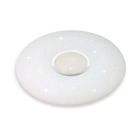 V-TAC -  20W/40W/20W Dekoracyjny plafon LED / Barwa: 3w1 / Ściemniany / Klosz z efektem diamentu - 2114941