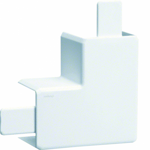 HAGER - TEHALIT.LF/ATEHA KĄT PŁASKI 40X40MM BIAŁY - LF4004059016
