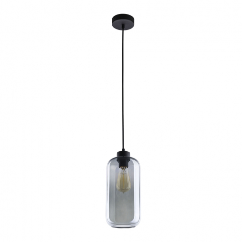 TK-LIGHTING SP. Z O.O. - MARCO GRAPHITE LAMPA WISZĄCA 1 PŁ - 2077