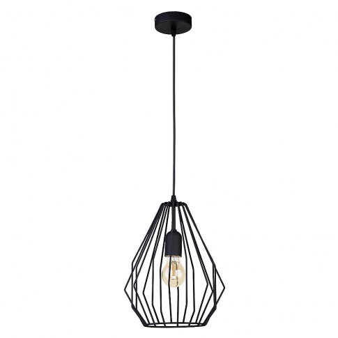 TK-LIGHTING SP. Z O.O. - BRYLANT BLACK LAMPA WISZĄCA 1 PŁ  - 2257