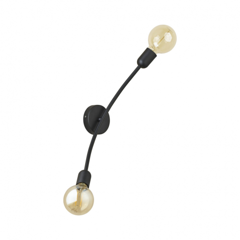 TK-LIGHTING SP. Z O.O. - HELIX BLACK KINKIET 2 PŁ - 2721