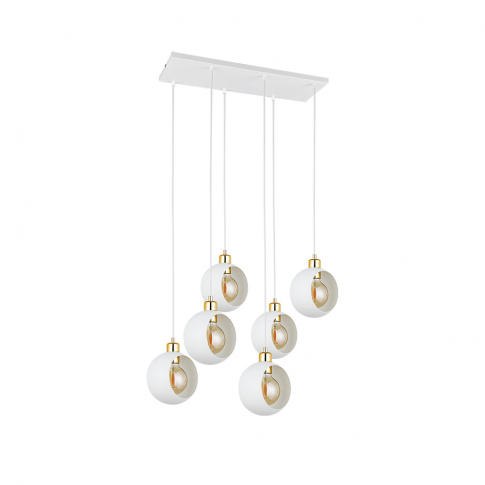 TK-LIGHTING SP. Z O.O. - CYKLOP LAMPA WISZĄCA 6 PŁ BI/PAT - 2746