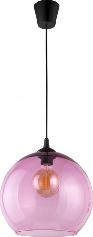 TK-LIGHTING SP. Z O.O. - CUBUS LAMPA WISZĄCA 1 PŁ RÓŻOWA - 3142