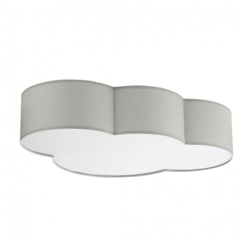 TK-LIGHTING SP. Z O.O. - CLOUD GREY LAMPA SUFITOWA 4 PŁ - 3145