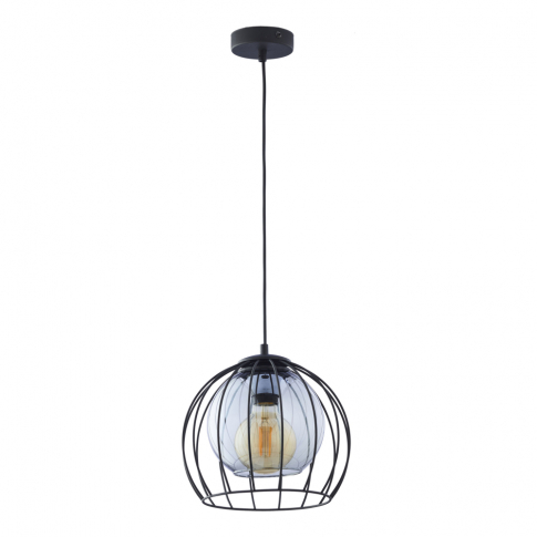 TK-LIGHTING SP. Z O.O. - UNIVERSO BLACK 260 LAMPA WISZĄCA 1 PŁ - 3154