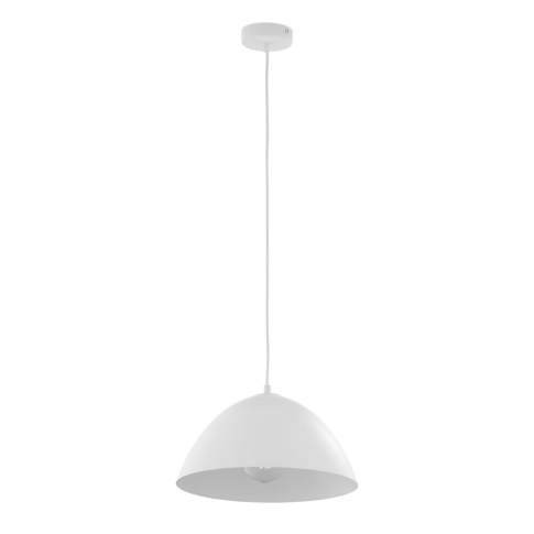 TK-LIGHTING SP. Z O.O. - FARO NEW WHITE LAMPA WISZĄCA 1 PŁ - 3192