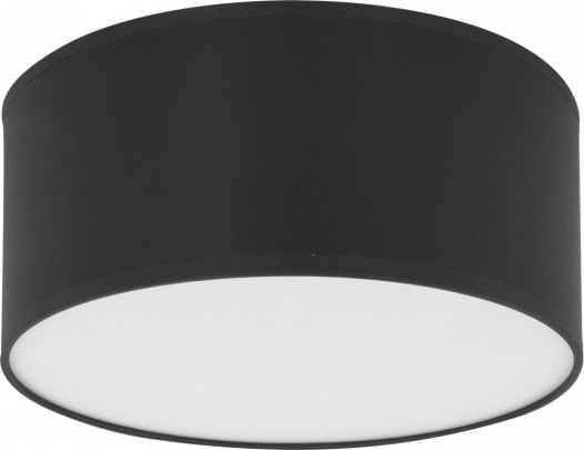 TK-LIGHTING SP. Z O.O. - RONDO BLACK LAMPA SUFITOWA 1 PŁ 300 - 3334