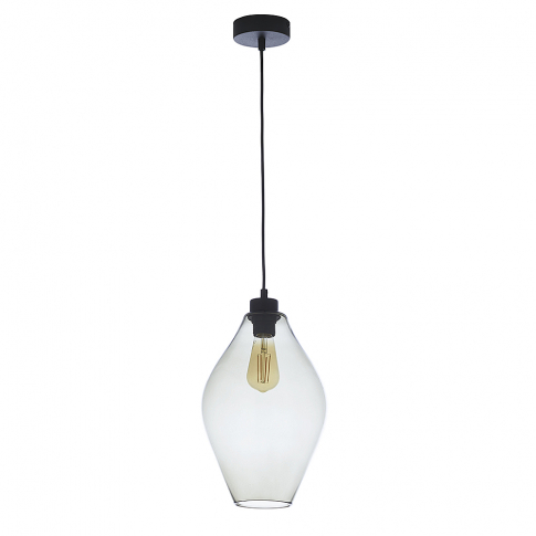 TK-LIGHTING SP. Z O.O. - TULON LAMPA WISZĄCA 1 PŁ TRANSPARENT - 4190