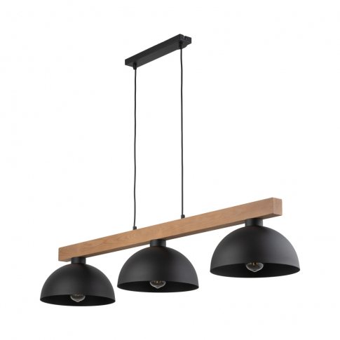 TK-LIGHTING SP. Z O.O. - OSLO BLACK LAMPA WISZĄCA 3 PŁ - 4710