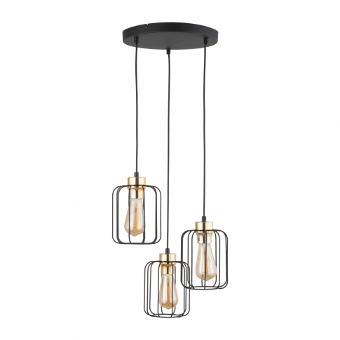 TK-LIGHTING SP. Z O.O. - GALAXY NEW LAMPA WISZĄCA 3 PŁ - 4715