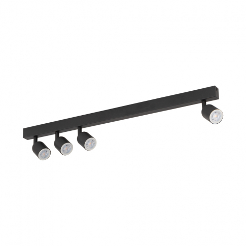 TK-LIGHTING SP. Z O.O. - TOP BLACK LAMPA SUFITOWA 4 PŁ - 4761