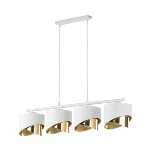TK-LIGHTING SP. Z O.O. - GRANT WHITE LAMPA WISZĄCA 4 PŁ - 4822
