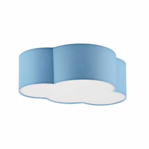TK-LIGHTING SP. Z O.O. - CLOUD LAMPA SUFITOWA NIEBIESKI PASTELOWY MINI 2 PŁ  - 6074